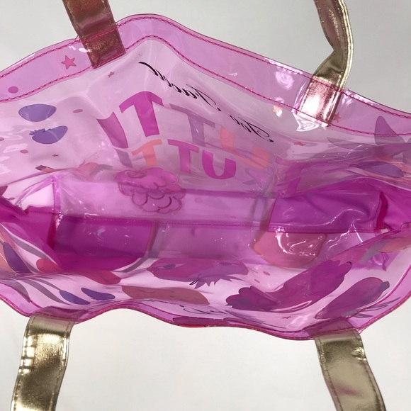 Too Faced Transparent Tote Bag BRAND NEW - Picture 3 of 4